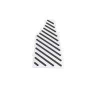 Pedali Freno Tappetino Antiscivolo Pedale Dell'acceleratore Freno In Alluminio Auto, Per Toyota Per Highlander XU70 Per Hybrid 2020 2021-2024(Footrest Silver)