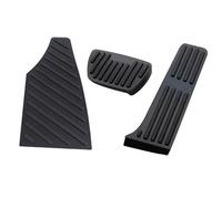 Pedali Freno Tappetino Antiscivolo Pedale Dell'acceleratore Freno In Alluminio Auto, Per Toyota Per Highlander XU70 Per Hybrid 2020 2021-2024(3pcs Black)