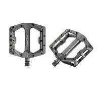 Pedale FUNNDAMENTAL in Alluminio Grigio 102x105x17mm con Sistema GRS per Rotazione Fluida