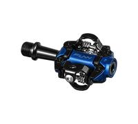 Funn Tactic Pedali Clipless - Compatibili con Tacchette SPD, Pedali da Gara XC per MTB (Blu)