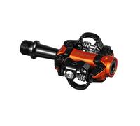 Funn Tactic Pedali Clipless - Compatibili con Tacchette SPD, Pedali da Gara XC per MTB (Arancione)
