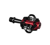 Funn Tactic Pedali Clipless - Compatibili con Tacchette SPD, Pedali da Gara XC per MTB (Rosso)