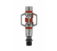 Crankbrothers Egg Beater 3 Pedals Argento Silver / Red