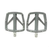Pedali larghi in nylon ad alta resistenza per bici da strada, cuscinetti sigillati per appassionati di strada e MTB (grigio, 3 paia)