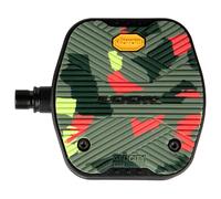 Coppia di pedali flat look geo city grip camo