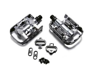 Pedali misti Gurpil SPD C002 (x2) Argenté