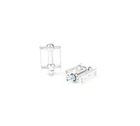 Mks Sylvan Stream 9/16´´ Pedals Argento Silver Alloy / Steel