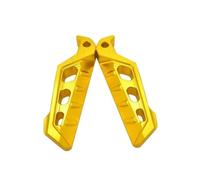 Pedali motocicletta Per Nmax Per Xmax Per Tmax Per R1 Per R3 Per MTO3 Per NVX155 Poggiapiedi Per Scooter Serie Aerox Pedali Universali Per Moto In Lega Alluminio CNC(1 pair Golden)