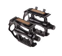 Pedali Mtb 1 paio di pedali for bicicletta in lega di alluminio antiscivolo sigillati contro la polvere pedali universali piatti for bicicletta da montagna Bmx Mtb bici da strada(Noir)