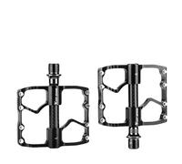 Pedali Mtb 3 cuscinetti pedale for bicicletta ultraleggero in fibra di carbonio asse cavo pedale strada ciclismo antiscivolo pedana accessori for bici Pedali Flat Mtb(Noir)