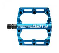 Pedali MTB DEITY BLACK KAT Blu - Leggeri, Resistenti, Alluminio 6061 T6