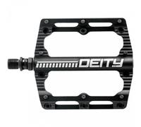 Pedali MTB DEITY Black Kat Neri in Alluminio 6061 T6 - Leggeri, Resistenti, Grip Ottimale