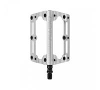Pedali MTB DEITY Black Kat Silver - Leggeri, Resistenti, Grip Ottimale, Alluminio CNC