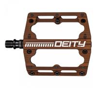 Pedali MTB Flat DEITY BLACK KAT Bronzo - Leggeri, Resistenti, Grip Ottimale