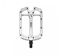 Pedali MTB Flat TMAC Tyler McCaul Silver - Controllo e Contatto Superiori per Performance Estreme
