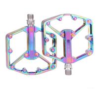 Pedali MTB Lega Alluminio 3 Cuscinetti Antiscivolo | triplo cuscinetto, rotazione , attrito ridotto, guida scorrevole, manutenzione minima