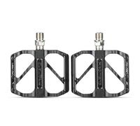 Pedali Mtb Pedale for bicicletta da strada antiscivolo con cuscinetto DU for bici leggero Piattaforma for ciclismo classico Accessori for(R27 silver)