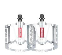 Pedali Mtb Pedali for bicicletta Cuscinetto sigillato Lega di alluminio Ciclismo piatti MTB antiscivolo Accessori for bici da strada BMX(083 3 Bearing Sliver)
