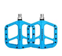 Pedali Mtb Pedali for bicicletta ultraleggeri con cuscinetti in nylon, for strada, BMX, MTB, mountain bike, piattaforma piatta, antiscivolo, parti for ciclismo, accessori(Blue)