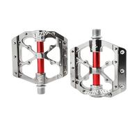 Pedali Mtb Pedali in alluminio a 3 pedali piatti for biciclette cuscinetti CNC for Mtb UNIVERSAL CICLING STRADE(2)