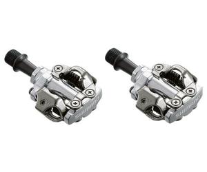 Pedali mtb shimano pd m540 clipless spd argento