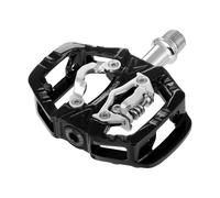 Pedali MTB Zeray ZP-109S Dual Function Sgancio Rapido Alluminio Nero Cuscinetti