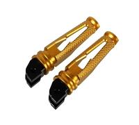 Pedali Pedali Pedane Pilota Passeggero Posteriore Per Ducati Per Panigale 899 959 1199 1299 V2 Per Streetfighter V4 S 2020-2021(ORO)