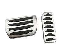 Pedali per auto compatibili con Jaguar E Pace Epace 2017-2021, cuscinetto per pedale della frizione e del freno, antiscivolo, accessori interni, A/AT (A/At/Normale)