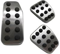Pedali per auto Copri pedali per auto per jazz per fit 2014-2020, acceleratore, freno, frizione, in acciaio inox
