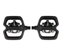 LOOK Cycle - Pedali da Bici GEO Trekking - Pedali Robusti e Ibridi, 1 Lato Automatico, 1 Lato Piatto - Ideali per Tutti gli Spostamenti, in Città, su Strada e sui Sentieri - Pedali + Tacchette EASY
