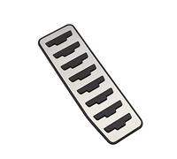 Pedali per Auto, per Jaguar, per XE X760, per XF X260, per F-Pace X761 2016-2019, copripedali per Auto (MT con poggiapiedi) (1 poggiapiedi)