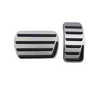 Pedali per Auto per Volvo S40 V40 C30 per Accessori Auto in Lega di Alluminio, Pedale acceleratore, Gas e Freno, Piastra Antiscivolo per Pedali, poggiapiedi per