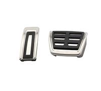 Pedali per Auto per VW Touran per Guida a Sinistra 2016 2017 2018 2019 2020 2021 Pedali per Auto in Acciaio Inossidabile, poggia Pedale Freno, Protezione Pedale, Cuscinetti