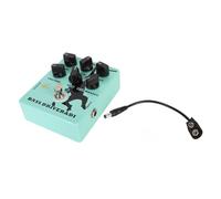 Pedali per Basso ZDI 2 Interfaccia da 1/4 Pollici Controlli Multipli Pedale di Compressione per Basso in Lega di Alluminio per la Registrazione di Spettacoli Dal Vivo