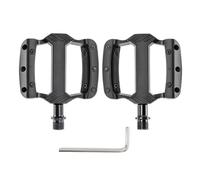 Pedali per bici con piattaforma in nylon, cuscinetti a 3 guarnizioni, larghi, piatti e antiscivolo, per mountain bike e mountain bike