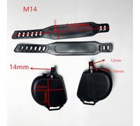 Pedali per bici da ginnastica indoor compatibili con per spin bike 9/16 1/2