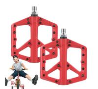 Pedali per bici da strada, pedali per mountain bike, piatti, antiscivolo, allargati - poggiapiedi per bicicletta antiruggine, piattaforma impermeabile, pagaia per bici da strada, montagna e città