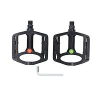Pedali per bici di montagna in lega di alluminio Piattaforma non slittata Piadali piatti stabili per Road Bikes Atchestasts 1 coppia