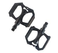 Pedali per Bici in Lega di Alluminio, Pratici e Neri per Bici Pieghevole | Bici da Pista e Pieghevoli, Blocca Acqua e Sabbia, Anello di Tenuta Sul Cuscinetto, Resistente