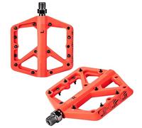 Pedali per bici in nylon per migliorare la presa, pedali piatti con cuscinetto sigillato da 9/16", adatti per gli appassionati di ciclismo e bici da strada, 2 bici ergonomiche