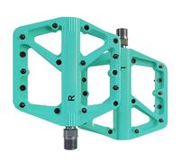 Pedali per bici in nylon per migliorare la presa, pedali piatti con cuscinetto sigillato da 9/16", adatti per gli appassionati di ciclismo e bici da strada, 2 bici ergonomiche