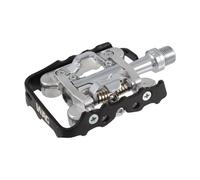 PEDALI PER BICI MTB DUAL FUNCTION WAG SILVER NERO