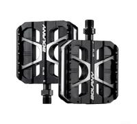 Pedali per bicicletta a LED ricaricabili con porta di tipo C, struttura in alluminio con luci luminose per una maggiore visibilità e più sicure per le passeggiate notturne