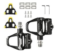 Pedali per bicicletta antiscivolo compatibili con Shimano SPD SL bici da corsa SDP pedali senza clic con cuscinetti a sfera da 9/16 pollici per MTB Gravel SDS pedale a scatto senza clip pedali bici