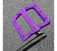 Pedali per bicicletta con filettatura da 14 mm di diametro, realizzati in nylon e dotati di cuscinetti sigillati per tutte le condizioni atmosferiche (verde)