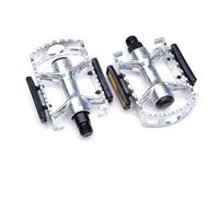 Pedali per bicicletta in lega di alluminio pedali piatti leggeri piattaforma larga universale per MTB Mountain Road Bike