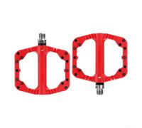 Pedali per bicicletta in nylon con ampia piattaforma, sigillati | Pedali per bicicletta con cuscinetti, pedali antiscivolo MTB con impugnatura a sette perni, parti leggere per bici da strada