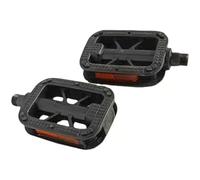 Pedali per bicicletta - Pedali | Piattaforme Piedi, Pedale per bicicletta Universale, Pedalatore per con riflettori altamente visibili per bici da strada, Juni