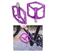 Pedali per bicicletta Pedali piatti da ciclismo in alluminio con cuscinetti