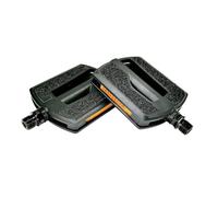 Pedali per biciclette antiscivolo con superfici in carta vetrata Mountain Biciclette Nylon foglio riflettente Ciclismo Wide Flat Pedali Ciclismo Pesi leggeri Convenienza